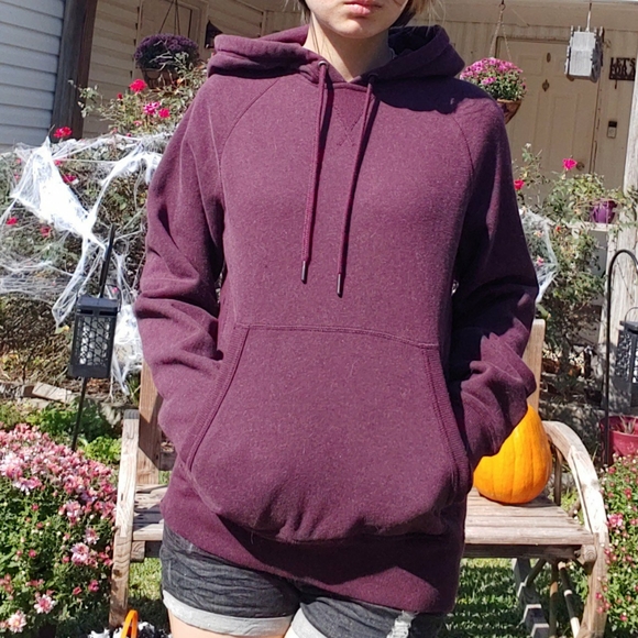 CLEANOUT SALE Super Soft Purple Hoodie - Picture 3 of 4